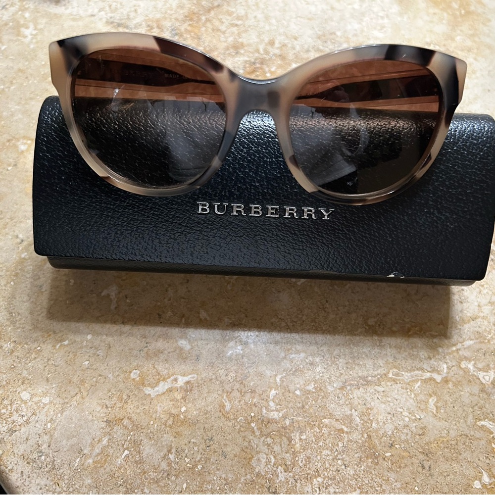 Burberry Tortoise Shell Sunglasses